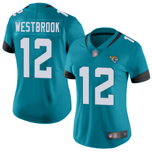 Nike Jacksonville Jaguars #12 Dede Westbrook Teal Green Alternate Women's Stitched NFL Vapor Untouchable Limited Jersey Womens