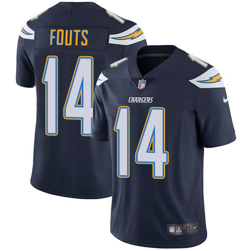Nike Los Angeles Chargers #14 Dan Fouts Navy Blue Team Color Youth Stitched NFL Vapor Untouchable Limited Jersey Youth
