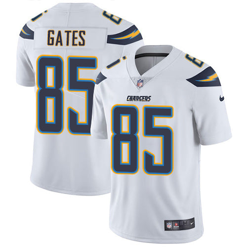 Nike Los Angeles Chargers #85 Antonio Gates White Youth Stitched NFL Vapor Untouchable Limited Jersey Youth