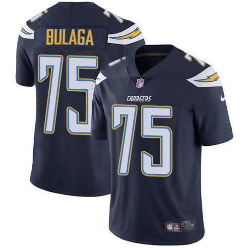 Nike Los Angeles Chargers #75 Bryan Bulaga Navy Blue Team Color Youth Stitched NFL Vapor Untouchable Limited Jersey Youth