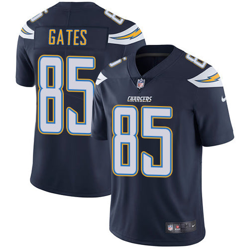 Nike Los Angeles Chargers #85 Antonio Gates Navy Blue Team Color Youth Stitched NFL Vapor Untouchable Limited Jersey Youth