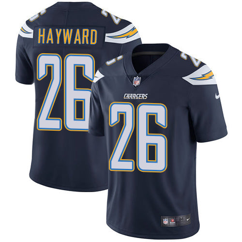 Nike Los Angeles Chargers #26 Casey Hayward Navy Blue Team Color Youth Stitched NFL Vapor Untouchable Limited Jersey Youth