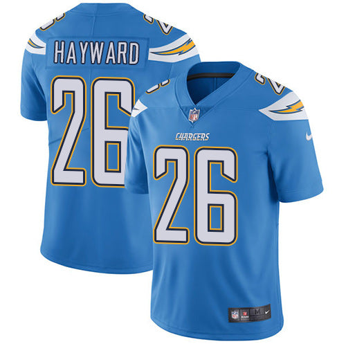 Nike Los Angeles Chargers #26 Casey Hayward Electric Blue Alternate Youth Stitched NFL Vapor Untouchable Limited Jersey Youth