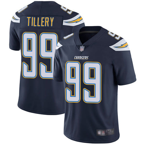 Nike Los Angeles Chargers #99 Jerry Tillery Navy Blue Team Color Youth Stitched NFL Vapor Untouchable Limited Jersey Youth