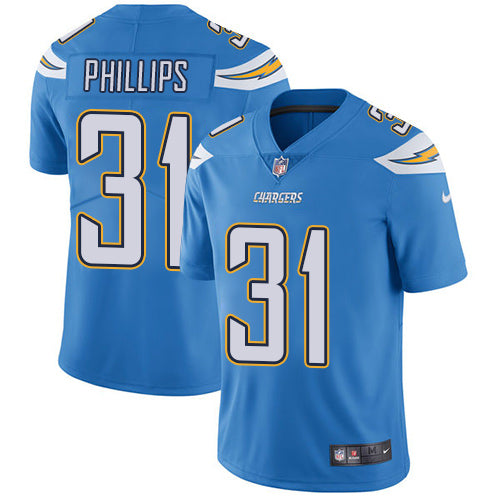 Nike Los Angeles Chargers #31 Adrian Phillips Electric Blue Alternate Youth Stitched NFL Vapor Untouchable Limited Jersey Youth