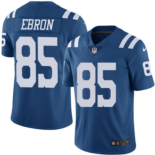 Nike Indianapolis Colts #85 Eric Ebron Royal Blue Youth Stitched NFL Limited Rush Jersey Youth