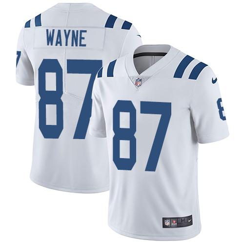 Nike Indianapolis Colts #87 Reggie Wayne White Youth Stitched NFL Vapor Untouchable Limited Jersey Youth