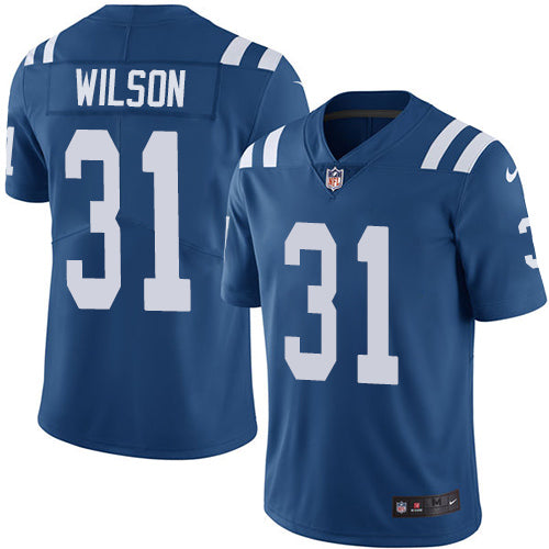 Nike Indianapolis Colts #31 Quincy Wilson Royal Blue Team Color Youth Stitched NFL Vapor Untouchable Limited Jersey Youth