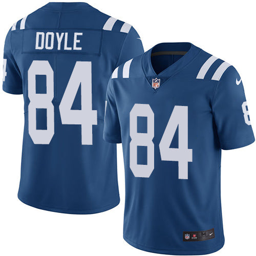 Nike Indianapolis Colts #84 Jack Doyle Royal Blue Team Color Youth Stitched NFL Vapor Untouchable Limited Jersey Youth
