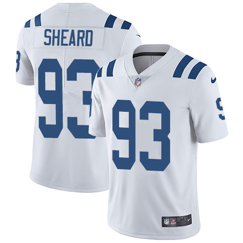 Nike Indianapolis Colts #93 Jabaal Sheard White Youth Stitched NFL Vapor Untouchable Limited Jersey Youth