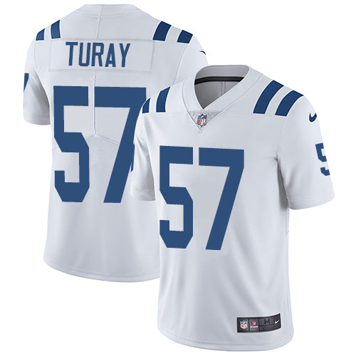 Nike Indianapolis Colts #57 Kemoko Turay White Youth Stitched NFL Vapor Untouchable Limited Jersey Youth