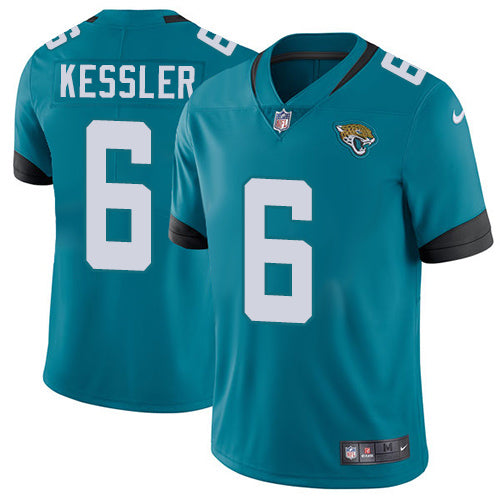Nike Jacksonville Jaguars #6 Cody Kessler Teal Green Alternate Youth Stitched NFL Vapor Untouchable Limited Jersey Youth