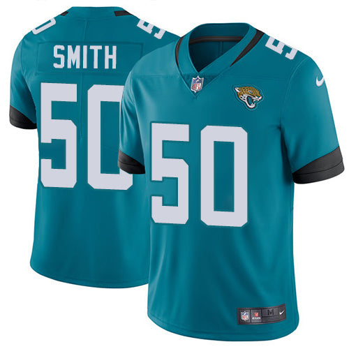Nike Jacksonville Jaguars #50 Telvin Smith Teal Green Alternate Youth Stitched NFL Vapor Untouchable Limited Jersey Youth