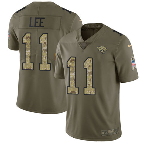 Nike Jacksonville Jaguars #11 Marqise Lee Olive/Camo Youth Stitched NFL Limited 2017 Salute to Service Jersey Youth