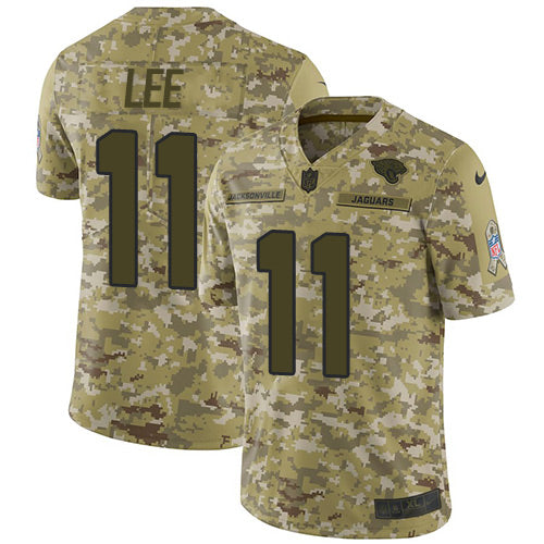 Nike Jacksonville Jaguars #11 Marqise Lee Camo Youth Stitched NFL Limited 2018 Salute to Service Jersey Youth
