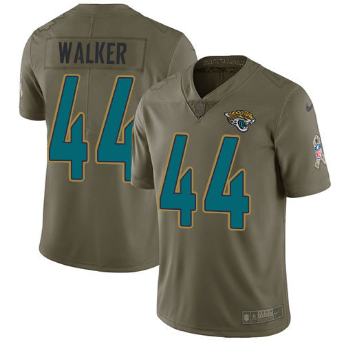 Nike Jacksonville Jaguars #44 Travon Walker Olive Youth Stitched NFL Limited 2017 Salute to Service Jersey Youth