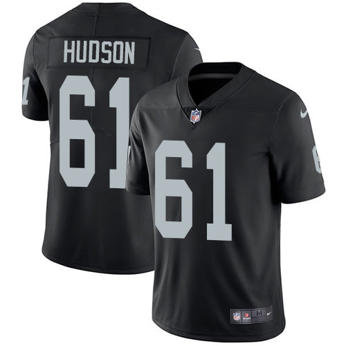 Nike Las Vegas Raiders #61 Rodney Hudson Black Team Color Youth Stitched NFL Vapor Untouchable Limited Jersey Youth