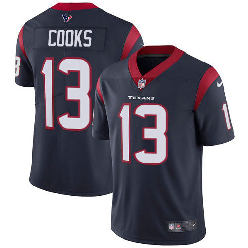 Nike Houston Texans #13 Brandin Cooks Navy Blue Team Color Youth Stitched NFL Vapor Untouchable Limited Jersey Youth