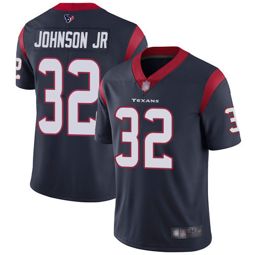 Nike Houston Texans #32 Lonnie Johnson Jr. Navy Blue Team Color Youth Stitched NFL Vapor Untouchable Limited Jersey Youth