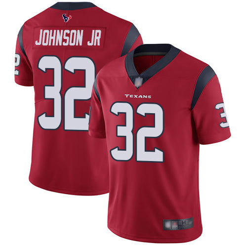 Nike Houston Texans #32 Lonnie Johnson Jr. Red Alternate Youth Stitched NFL Vapor Untouchable Limited Jersey Youth