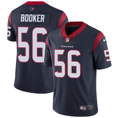 Nike Houston Texans #56 Thomas Booker Navy Blue Team Color Youth Stitched NFL Vapor Untouchable Limited Jersey Youth