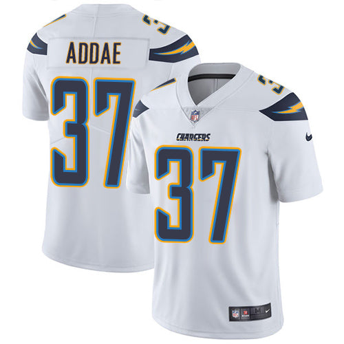 Nike Los Angeles Chargers #37 Jahleel Addae White Men's Stitched NFL Vapor Untouchable Limited Jersey Men's