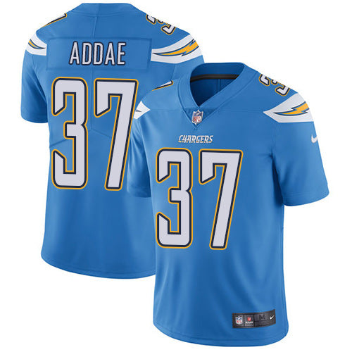 Nike Los Angeles Chargers #37 Jahleel Addae Electric Blue Alternate Men's Stitched NFL Vapor Untouchable Limited Jersey Men's