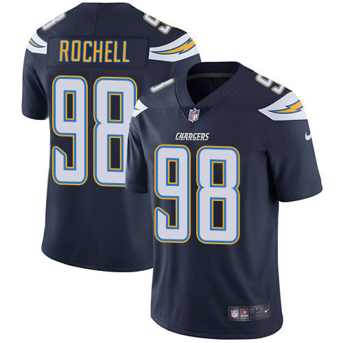 Nike Los Angeles Chargers #98 Isaac Rochell Navy Blue Team Color Men's Stitched NFL Vapor Untouchable Limited Jersey Men's