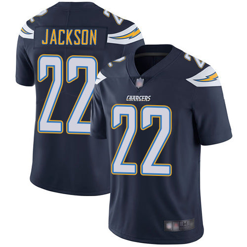 Nike Los Angeles Chargers #22 Justin Jackson Navy Blue Team Color Men's Stitched NFL Vapor Untouchable Limited Jersey Men's