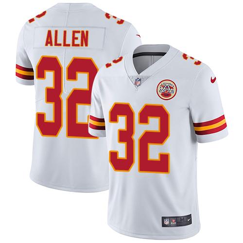 Nike Kansas City Chiefs #32 Marcus Allen White Men's Stitched NFL Vapor Untouchable Limited Jersey Men's
