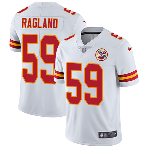 Nike Kansas City Chiefs #59 Reggie Ragland White Men's Stitched NFL Vapor Untouchable Limited Jersey Men's
