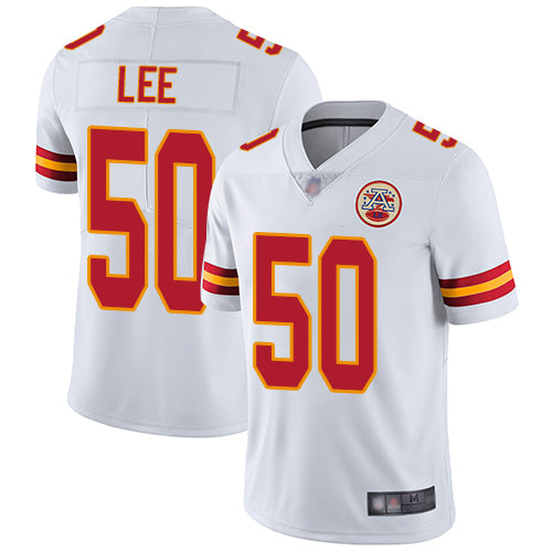 Nike Kansas City Chiefs #50 Darron Lee White Men's Stitched NFL Vapor Untouchable Limited Jersey Men's