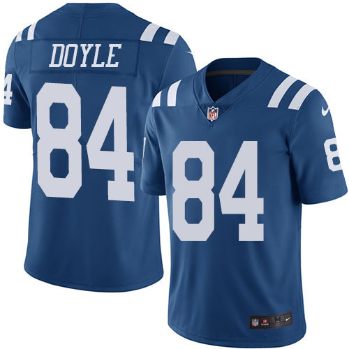 Nike Indianapolis Colts #84 Jack Doyle Royal Blue Men's Stitched NFL Limited Rush Jersey Men's