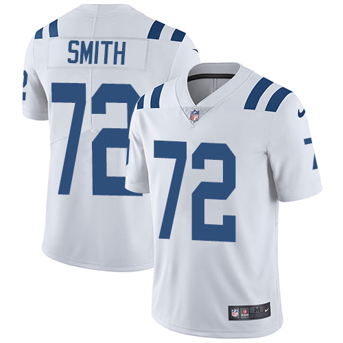 Nike Indianapolis Colts #72 Braden Smith White Men's Stitched NFL Vapor Untouchable Limited Jersey Men's