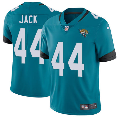 Nike Jacksonville Jaguars #44 Myles Jack Teal Green Alternate Men's Stitched NFL Vapor Untouchable Limited Jersey Men's