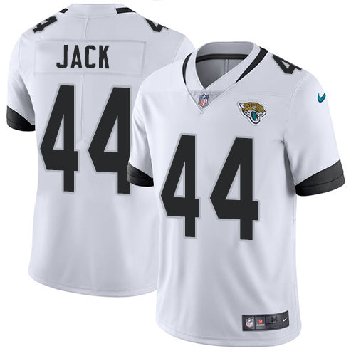 Nike Jacksonville Jaguars #44 Myles Jack White Men's Stitched NFL Vapor Untouchable Limited Jersey Men's