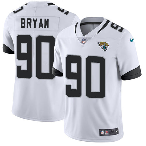 Nike Jacksonville Jaguars #90 Taven Bryan White Men's Stitched NFL Vapor Untouchable Limited Jersey Men's