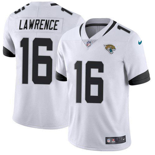 Nike Jacksonville Jaguars #16 Trevor Lawrence White Men's Stitched NFL Vapor Untouchable Limited Jersey Men's