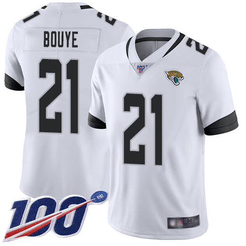 Nike Jacksonville Jaguars #21 A.J. Bouye White Men's Stitched NFL 100th Season Vapor Limited Jersey Men's