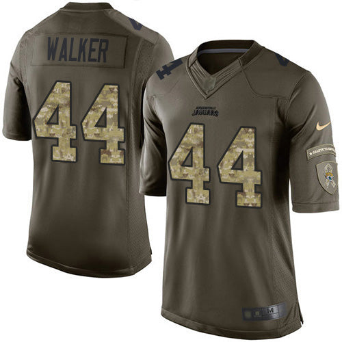Nike Jacksonville Jaguars #44 Travon Walker Green Men's Stitched NFL Limited 2015 Salute to Service Jersey Men's