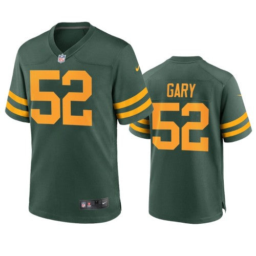 Green Bay Green Bay Packers #52 Rashan Gary Men's Nike Alternate Game Player NFL Jersey - Green Men's