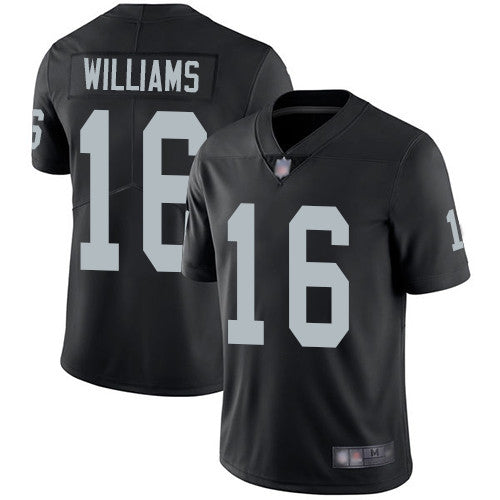 Nike Las Vegas Raiders #16 Tyrell Williams Black Team Color Men's Stitched NFL Vapor Untouchable Limited Jersey Men's