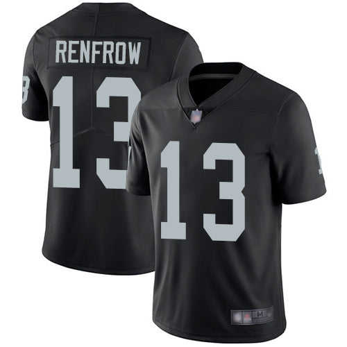 Nike Las Vegas Raiders #13 Hunter Renfrow Black Team Color Men's Stitched NFL Vapor Untouchable Limited Jersey Men's