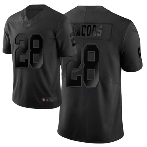 Nike Las Vegas Raiders #28 Josh Jacobs Black Men's Stitched NFL Limited City Edition Jersey Men's