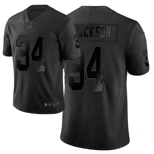 Nike Las Vegas Raiders #34 Bo Jackson Black Men's Stitched NFL Limited City Edition Jersey Men's