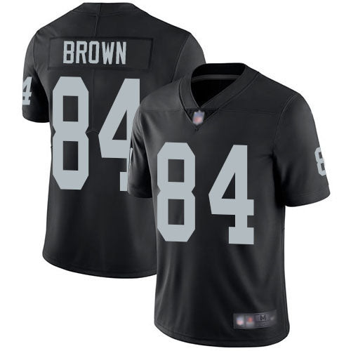 Nike Las Vegas Raiders #84 Antonio Brown Black Team Color Men's Stitched NFL Vapor Untouchable Limited Jersey Men's