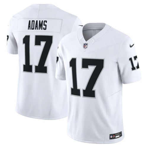 Las Vegas Las Vegas Raiders #17 Davante Adams Nike Men's White Vapor F.U.S.E. Limited Jersey Men's