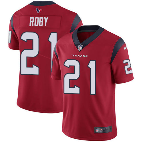 Nike Houston Texans #21 Bradley Roby Red Alternate Men's Stitched NFL Vapor Untouchable Limited Jersey Men's