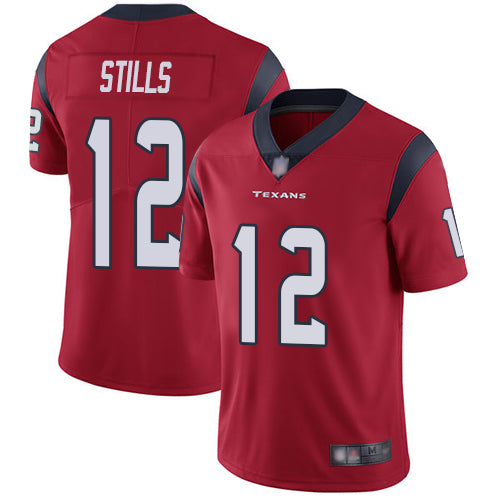 Nike Houston Texans #12 Kenny Stills Red Alternate Men's Stitched NFL Vapor Untouchable Limited Jersey Men's