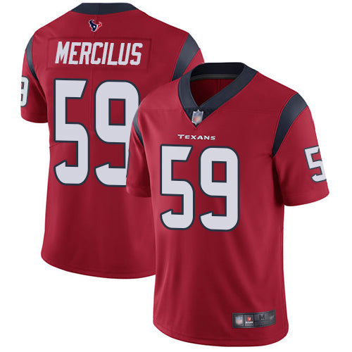 Nike Houston Texans #59 Whitney Mercilus Red Alternate Men's Stitched NFL Vapor Untouchable Limited Jersey Men's